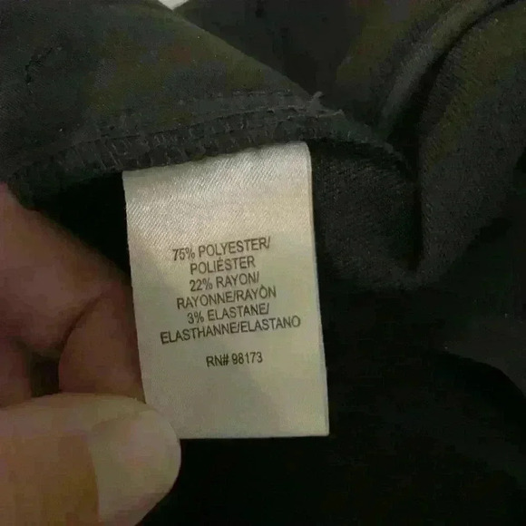 W by Worth Women Brown Dress Pants 4 Straight Leg Pockets Zipper Accent - Picture 5 of 8